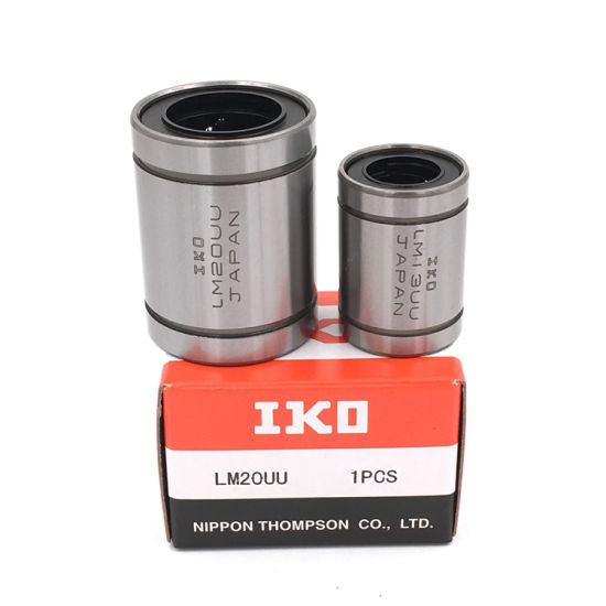 Japan Original IKO Lm6uu Lm16uu Lm20uu Lm30uu Lm40uu Lm50uu Lm60uu Lm80uu Linear Motion Bearing