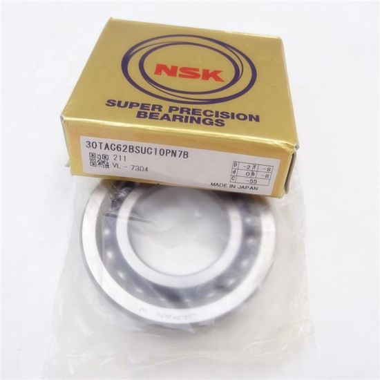 NSK Super Precision Bearing 30tac62bsuc10pn7b Original Angular Contact Ball Bearing