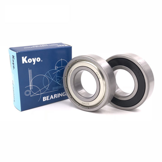 Koyo High Speed Deep Groove Ball Bearing 6017/6017-Z/6017-2z/6017-RS/6017-2RS for General Purpose Machinery