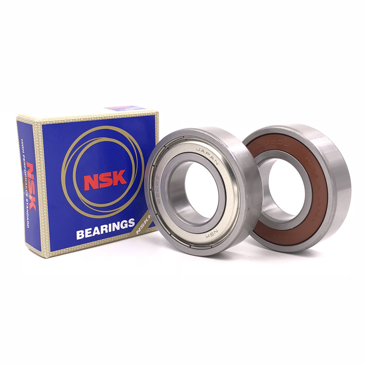 NSK Auto Parts Single Raw Deep Groove Ball Bearing 62 Series 6205 6205zz 6205-2RS