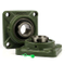 Ucf Series Pillow Block Bearing with Flanged Square Housing Ucf209 Ucf211 Ucf213 Ucf215 Ucf217 for Conveyor Facility