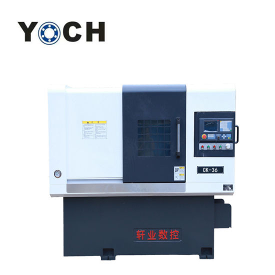 CNC Lathe Machine Ck-36 Steel Bed Rail Car Milling Compound