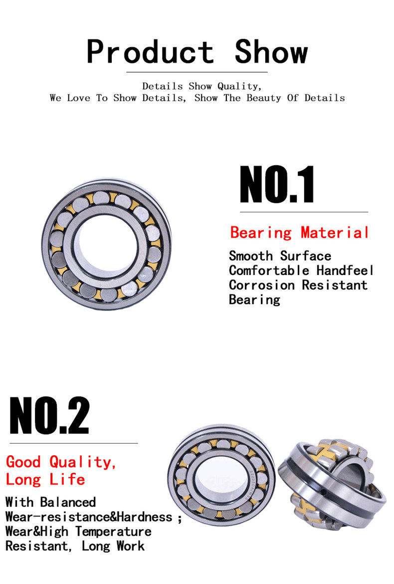 Spherical Roller Bearings 23052/23056/23060/23064/23068 Bearing Size 340*520*133mm