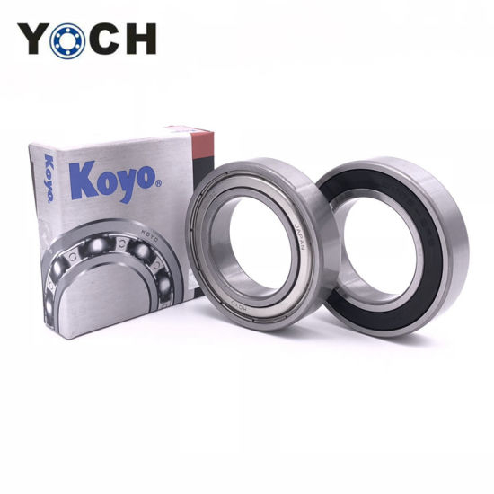 Koyo Single Row Deep Groove Ball Bearing 6001 6001zz 6001-2RS for Gear Combination