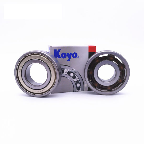 Koyo Nylon Cage Deep Groove Ball Bearings 6205 for Agricultural Machinery