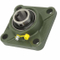Ucf203 Spherical Bearing Spherical Bearing Square 4 Blot Mounted Insert Bearing with Cast Housing