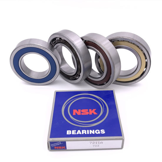 NSK Super Precision Spindle Angular Contact Ball Bearings 7011 7013 7015 70 Series